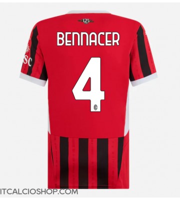 AC Milan Ismael Bennacer #4 Prima Maglia Femmina 2024-25 Manica Corta